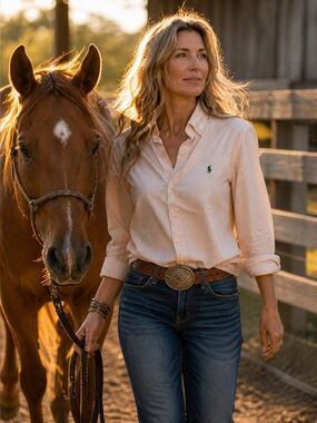 Ralph Lauren Custom Fit Stripe Shirt | My Gut Said No My Heart Said Go